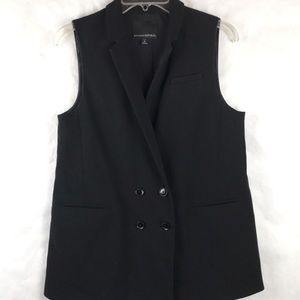 Banana Republic double breasted vest cardigan